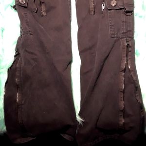 Rare Vintage Tripp Hot Topic Zipper Flare Pants